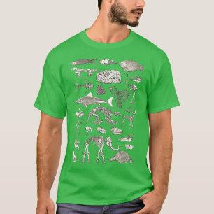 Paleontologi Illustration 6 T Shirt