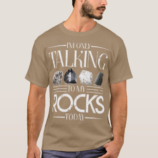 Paleontologi Retro Sten Funny Geology Quote Geolo T Shirt