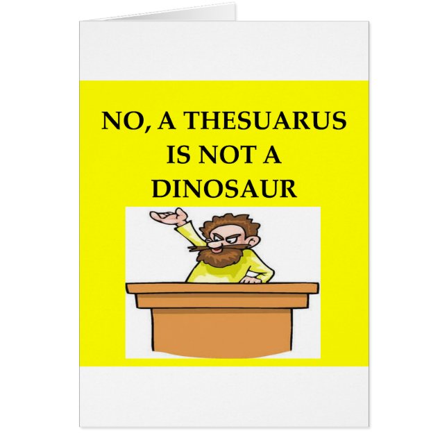 PALEOntologygåvor Hälsningskort (Framsidan)