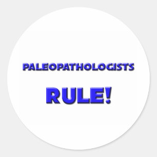 Paleopathologists härskar! runt klistermärke