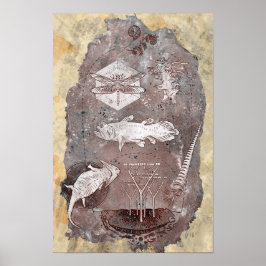 Paleozoiska eran poster