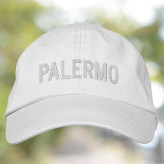 Palermo Embroidered Hat Broderad Keps