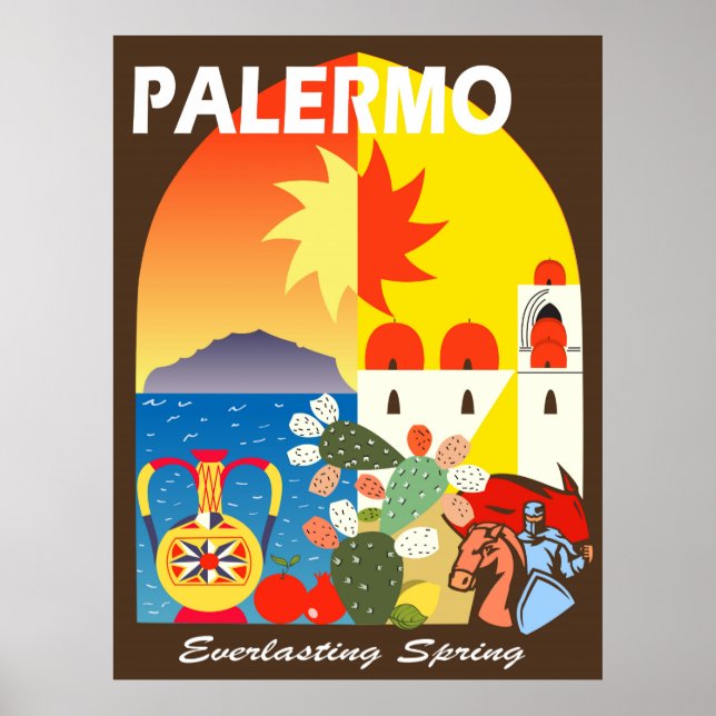 Palermo, Evig Vår Poster (Framsidan)