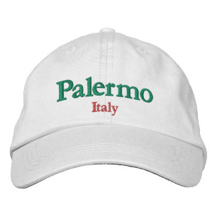 Palermo Italien City Pride Broderad Keps