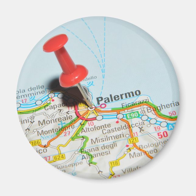 Palermo, Italien Magnet (Framsidan)