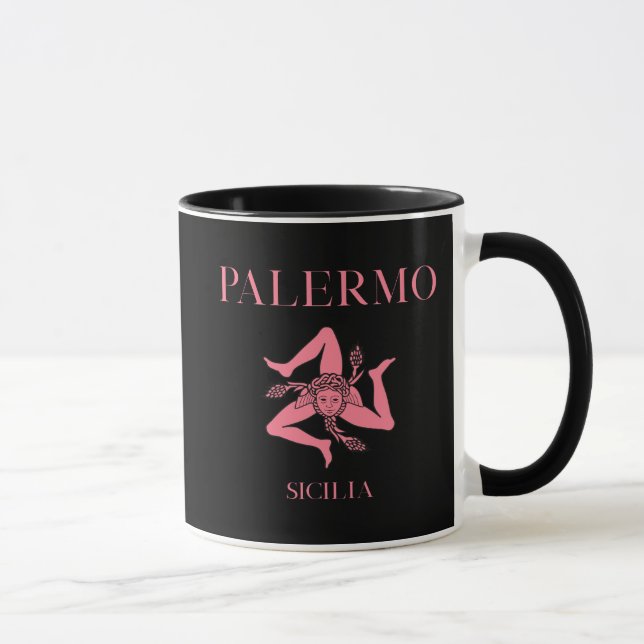 Palermo Sicilien Mugg (Höger)