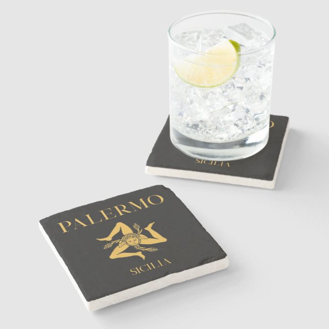Palermo Sicilien Stenunderlägg (Sidan)