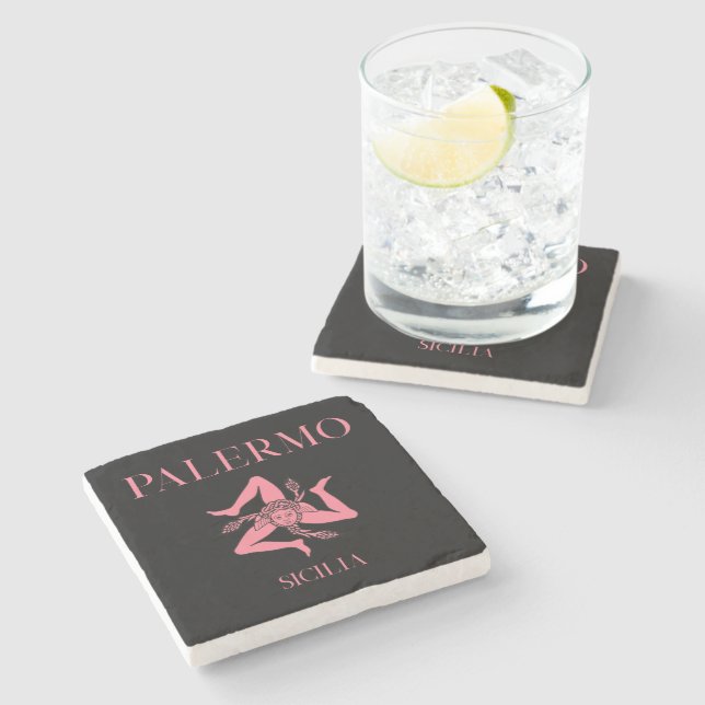 Palermo Sicilien Stenunderlägg (Sidan)