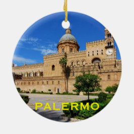 Palermo Sicily Bild jul Ornament