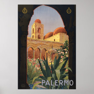 Palermo Travel Poster
