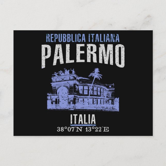 Palermo Vykort (Framsida)