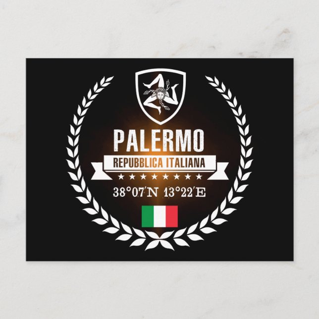 Palermo Vykort (Framsida)