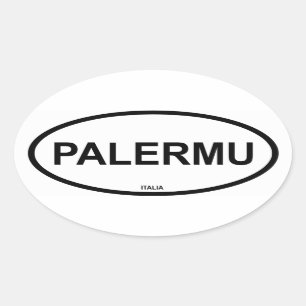 PALERMU OVALT KLISTERMÄRKE