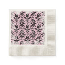 Palest Rosa Soft Grunge Tea Party Napkins