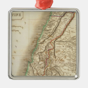Palestina 2 julgransprydnad metall