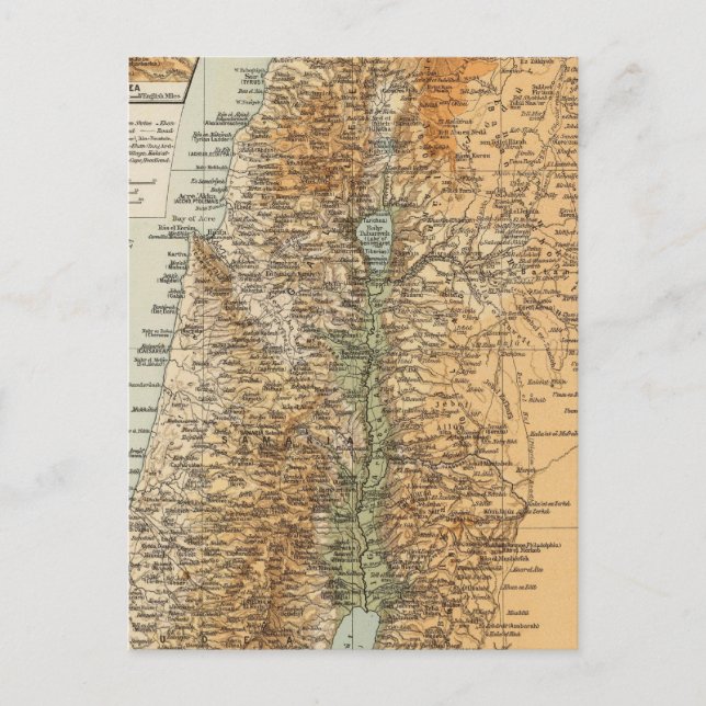Palestina 3 vykort (Framsida)