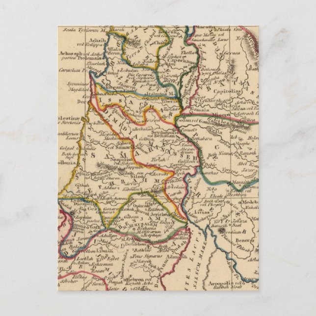 Palestina 5 vykort (Framsida)