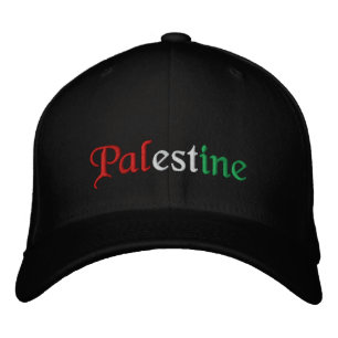 Palestina Broderad Keps