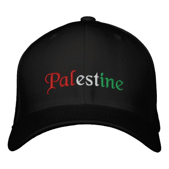 Palestina Broderad Keps (Framsida)