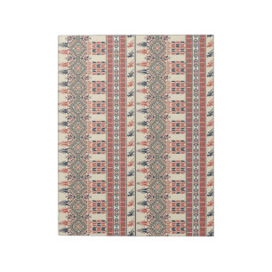 Palestina broderidesign anteckningsblock