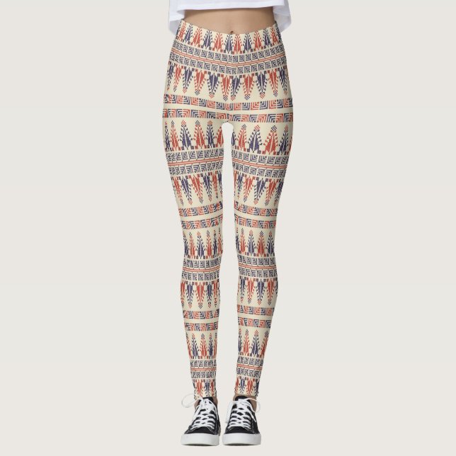 Palestina broderidesign leggings (Framsida)