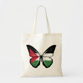 Palestina Butterfly Flagga Tygkasse