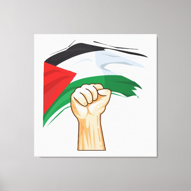 Palestina Canvastryck (Framsida)