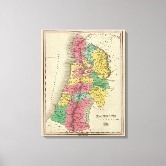 Palestina Canvastryck (Framsida)