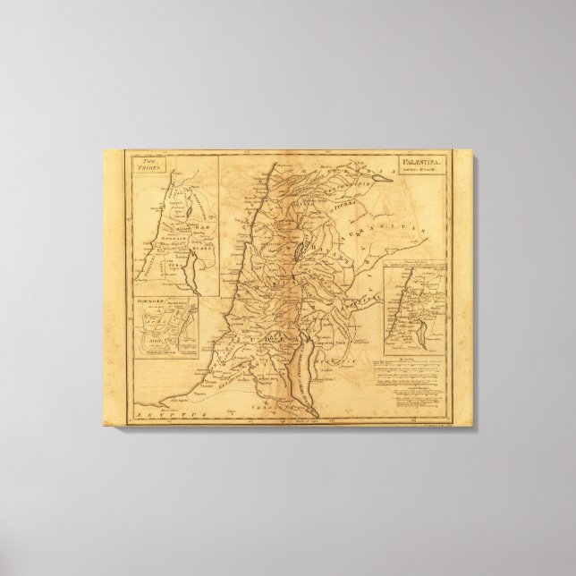 Palestina Canvastryck (Framsida)