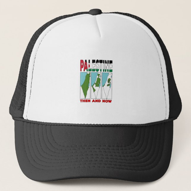 Palestina då och nu keps (Framsida)