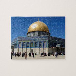 Palestina: Dome of Sten i Jerusalem Puzzle Pussel