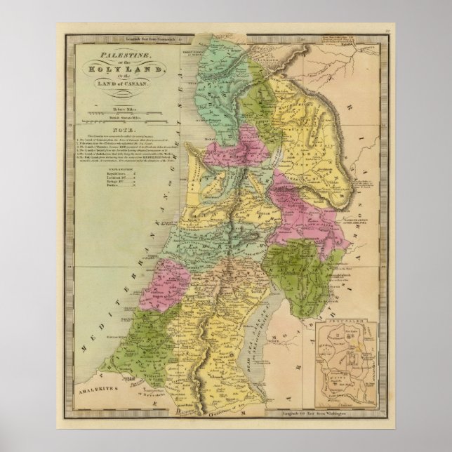 Palestina eller Heliga Poster (Framsidan)