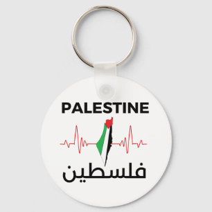 Palestina Fist Shirt - Palestina Nyckelring
