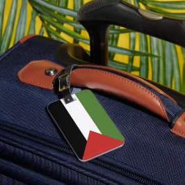 Palestina-flagga Bagagebricka