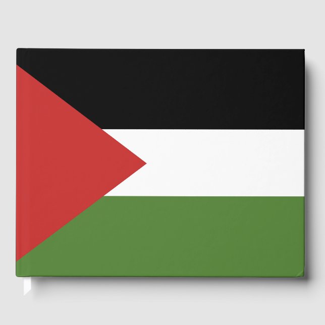 Palestina-flagga Gästböcker (Framsida)