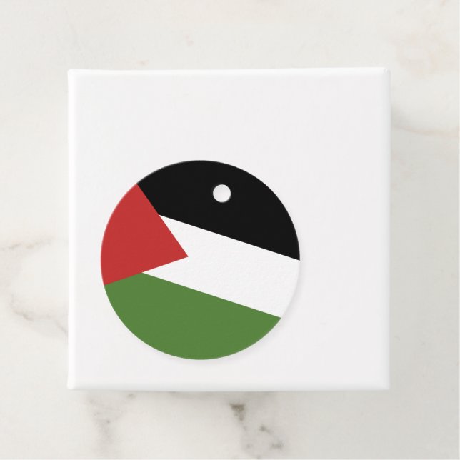 Palestina-flagga Gåvor Etiketter (På plats)