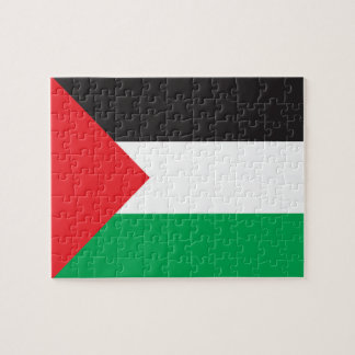 Palestina Flagga Jigszle Puzzle Pussel