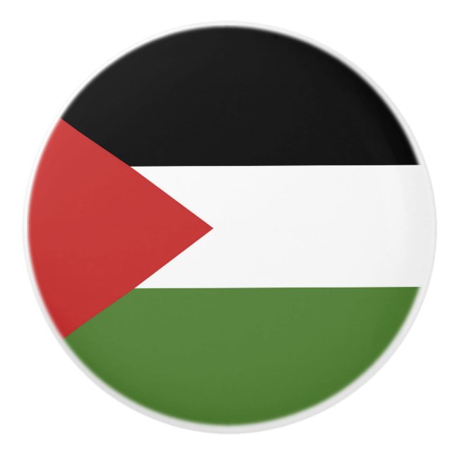 Palestina-flagga Knopp (Framsidan)