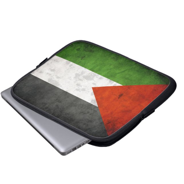 Palestina flagga laptop sleeve (Framre botten)