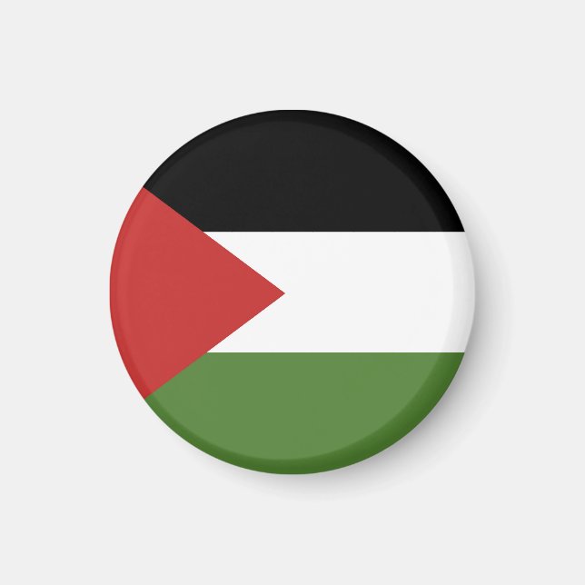 Palestina-flagga Magnet (Framsidan)