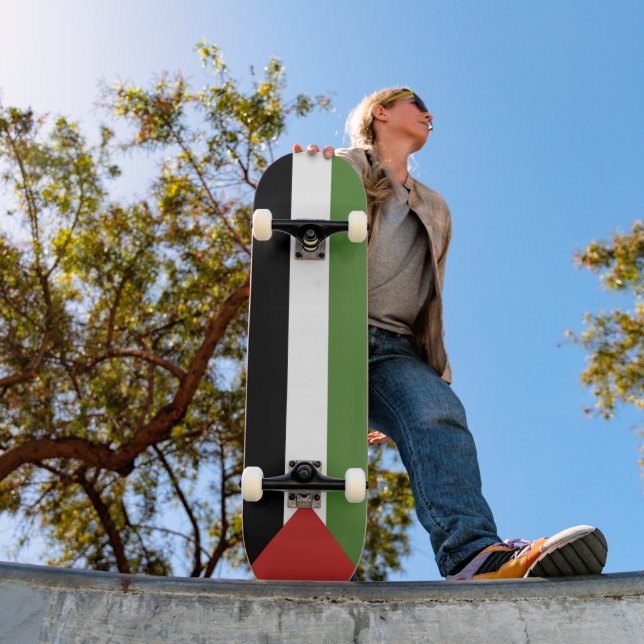 Palestina-flagga Mini Skateboard Bräda 18,5 Cm (Utomhus 1)