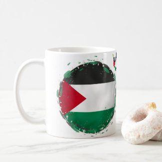 Palestina Flagga Mugg