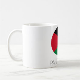Palestina Flagga Resemugg Kaffemugg