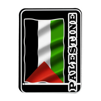 Palestina Flagga Souvenir Fridge Magnet