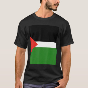 Palestina Flagga Souvenir Kulturarv Resa T Shirt