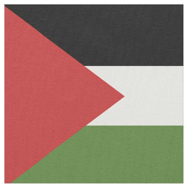 Palestina-flagga Tyg (Närbild)