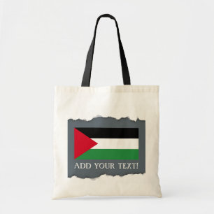 Palestina flagga tygkasse