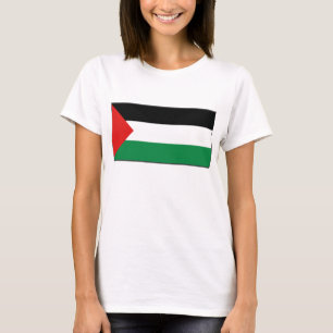 Palestina Flagga x Karta T-Shirt