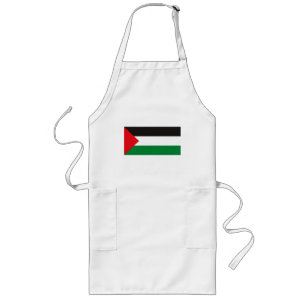 Palestina flaggaförkläde långt förkläde