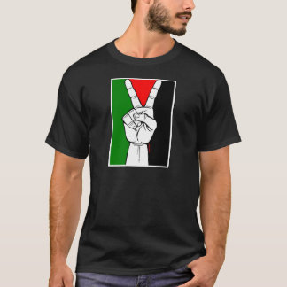 PALESTINA FLAGGAFREDSTECKEN TEE
